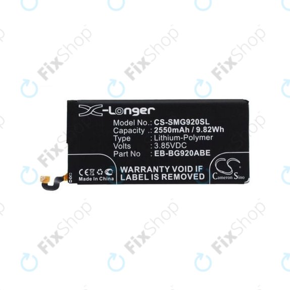Samsung Galaxy S6 G920F - Batterie EB-BG920ABE 2500mAh HQ