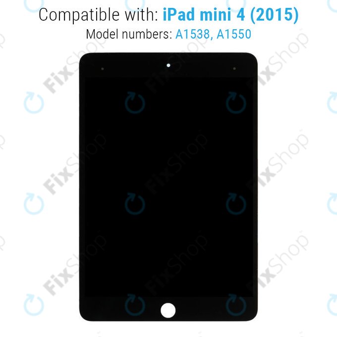 Apple iPad Mini 4 - Écran LCD + Écran tactile (Noir)