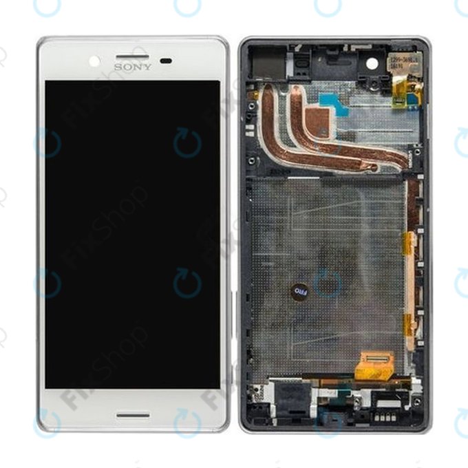 Sony Xperia X Performance F8131 - Écran LCD + Écran tactile + Cadre (Blanc) - 1302-3675 Genuine Service Pack