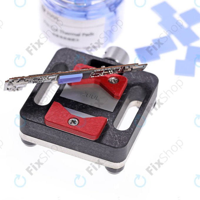 2UUL - Coussinets thermiques en silicone prédécoupés - 12 x 12 x 1.5mm (100 pièces)