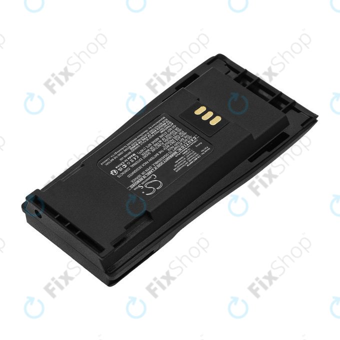 Batterie pour Motorola CP140, 150, 160, 200, DP1400, GP3188, 1800mAh, Li-Ion, 7.2V, NNTN4496, HQ