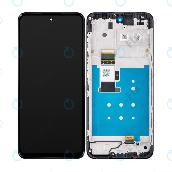 Motorola Moto G13 - Écran LCD + Ecran Tactile + Cadre (Matte Charcoal) TFT