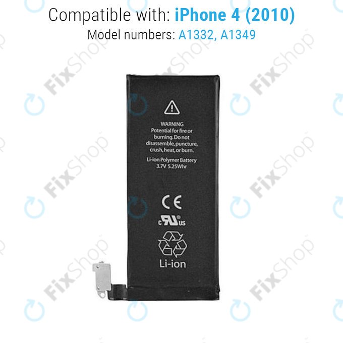 Apple iPhone 4 - Batterie 1420mAh