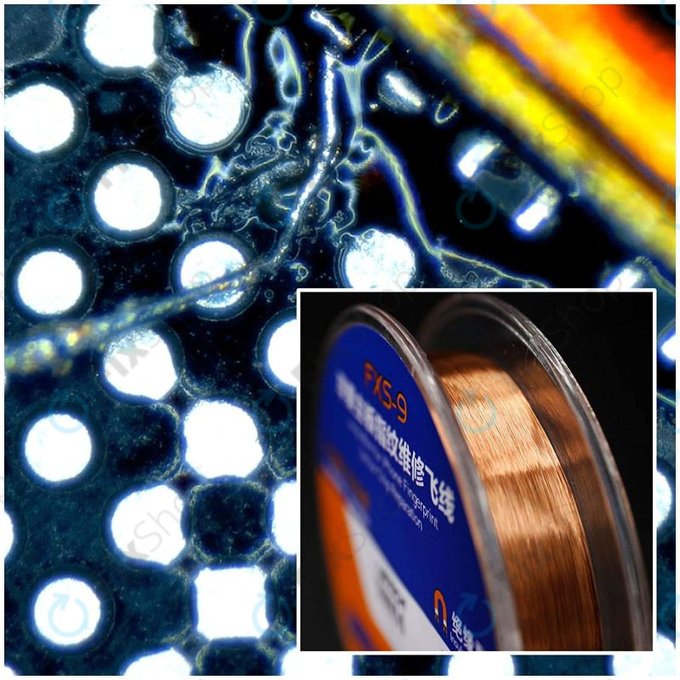 Mechanic - Fil Jump FlyLine en cuivre - 0,02 mm x 200 m