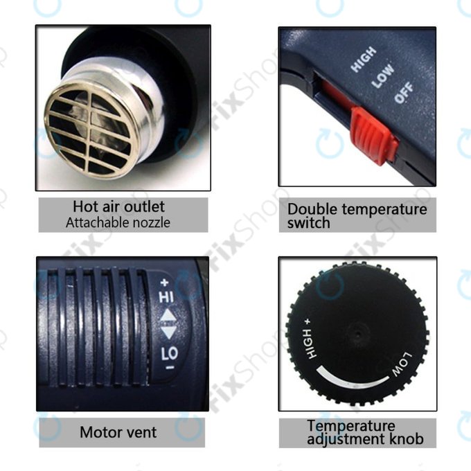 Best BST-8016 - Pistolet à air comprimé (3A)
