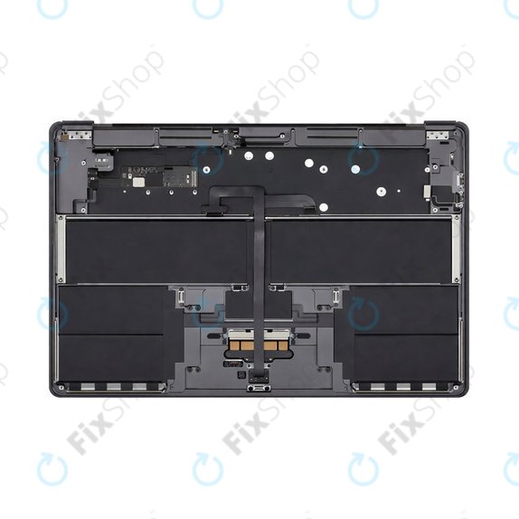 Cadre supérieur clavier pour MacBook Air 15", A3114 (2023), avec clavier US et batterie, Space Gray, 661-34895, Genuine Apple