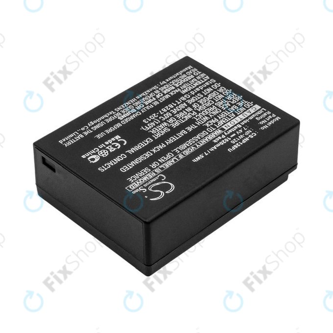 Batterie pour Fujifilm FinePix, 1020mAh, Li-Ion, 7.4V, NP-W126, NP-W126S, HQ