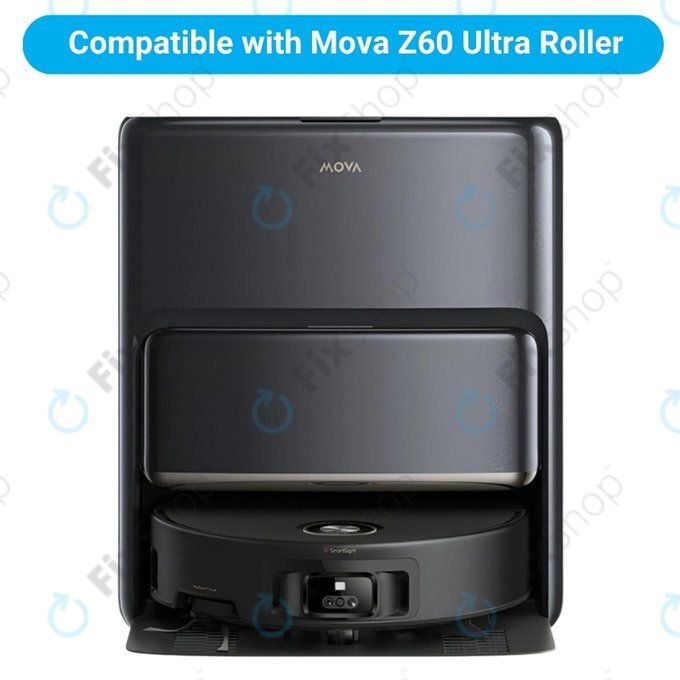 Kit de pièces de rechange pour Mova Z60 Ultra Roller (2 paires de brosses principales, 4x Filtre, 4x Brosse latérale)