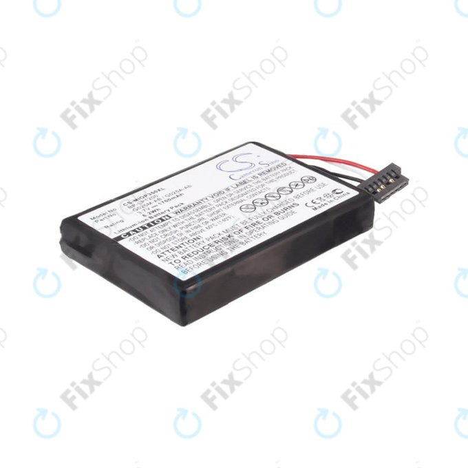 Batterie pour Mitac Mio P350, 1700mAh, Li-Ion, 3.7V, BL-LP1230, HQ