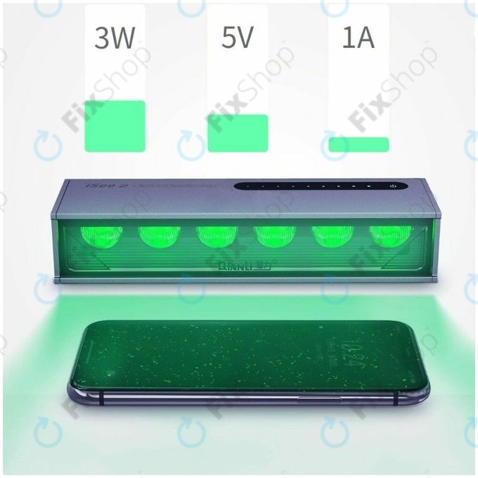 QianLi iSee 2 - Lampe de détection de poussière