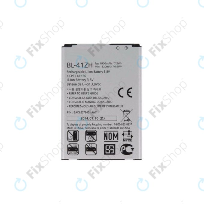 LG L50 D213, LG L Fino, LG Leon - Batterie BL-41ZH 1900mAh