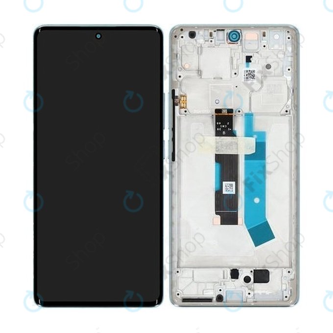 Xiaomi Redmi Note 14 Pro 4G 24116RACCG - Écran LCD + Écran tactile + Cadre (Ocean Blue) OLED