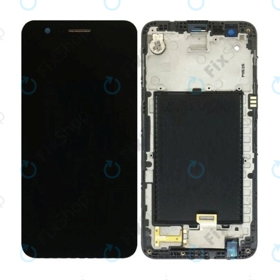 LG K10 M250N (2017) - Écran LCD + Écran tactile + Cadre (Noir)