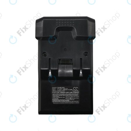 Batterie pour Hoover H Free, HF122, 2000mAh, Li-Ion, 21.6V, HF122BAT, HQ