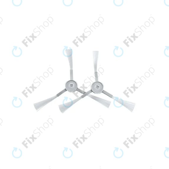 Xiaomi Mi Robot Vacuum Mop Essential (Mijia G1) - Brosse latérale (Blanc) - 2pcs