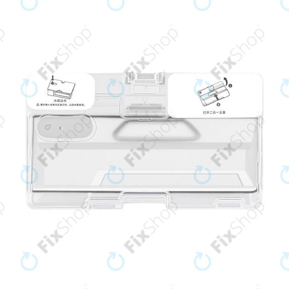 Xiaomi Mi Robot Vacuum Mop Essential (Mijia G1) - 2en1 Collecteur de déchets + Réservoir d'eau