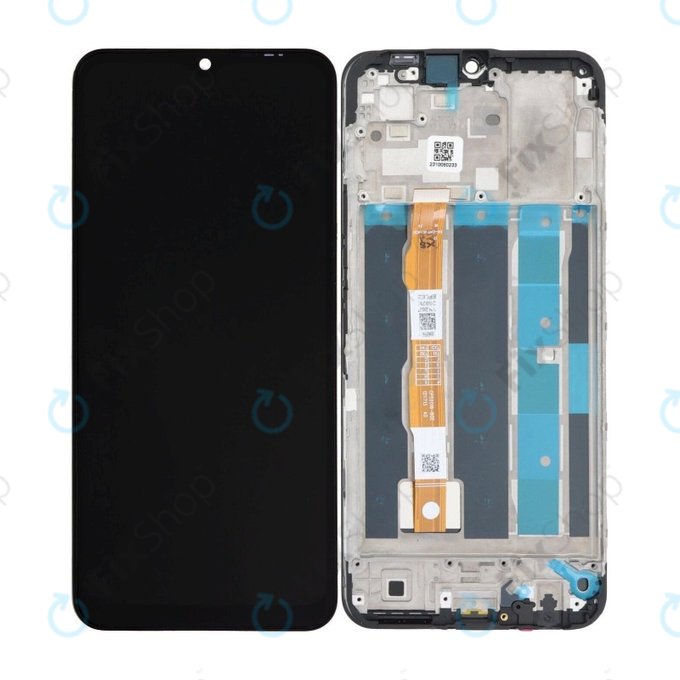Vivo Y16 V2204 V2214 - Écran LCD + Ecran Tactile + Cadre (Stellar Black) TFT