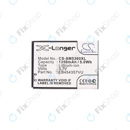 Samsung Galaxy Chat B5330 - Batterie EB454357VU 1350mAh HQ
