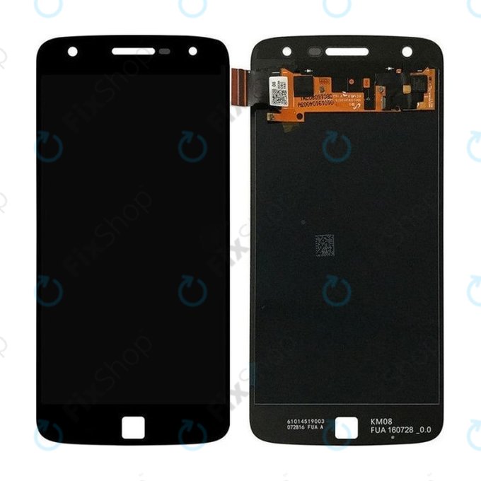 Motorola Moto Z Play XT1635 - Écran LCD + Écran Tactile (Noir) - 01019104003W Genuine Service Pack