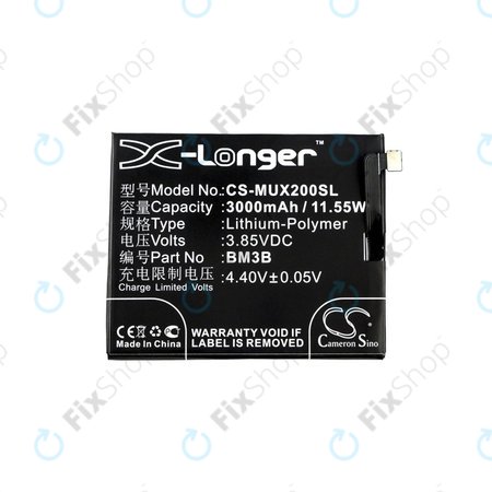 Xiaomi Mi Mix 2, 2S - Batterie BM3B 3000mAh HQ