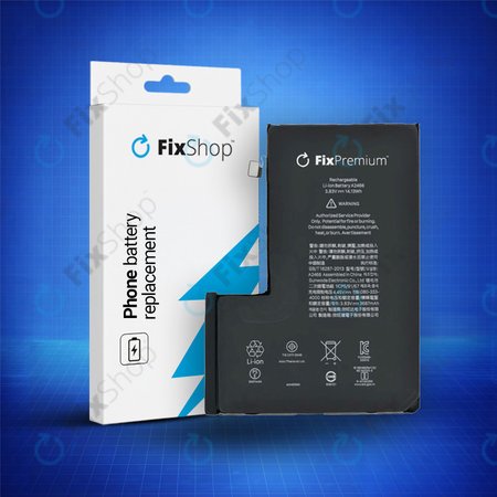 Batterie pour iPhone 12 Pro Max, 3687mAh, DIAGNOSTIC