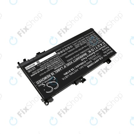 Batterie pour HP Omen 15, Pavilion 15, WASD 15, 5100mAh, Li-Ion, 11.55V, TE03XL, HQ