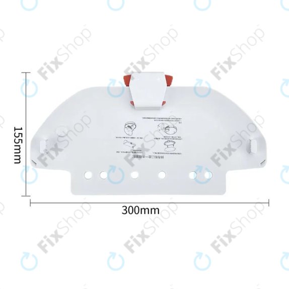 Xiaomi Mi Robot Vacuum Mop Pro (P), 2S, Viomi V2 Pro, V3, SE - Couvercle inférieur (Blanc)