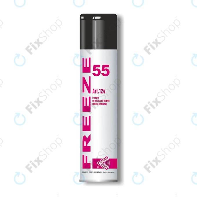 Freeze 55 - Spray Gel -55°C (Inflammable, Non Conducteur) - 600ml