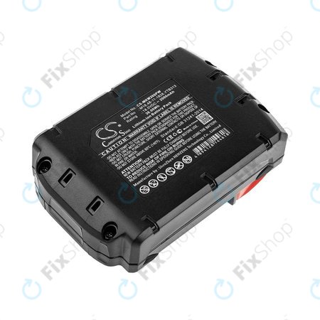 Batterie pour Milwaukee, Atlas Copco, Berner, 2000mAh, Li-Ion, 18V, M18, HQ