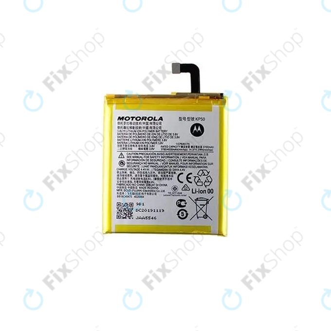 Motorola One Zoom XT2010 - Batterie KP50 4000mAh - RBSKU12260, SB18C49475 Genuine Service Pack