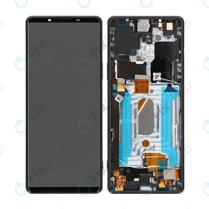 Sony Xperia 1 III - Écran LCD + Écran Tactile (Noir) - A5032173A Genuine Service Pack