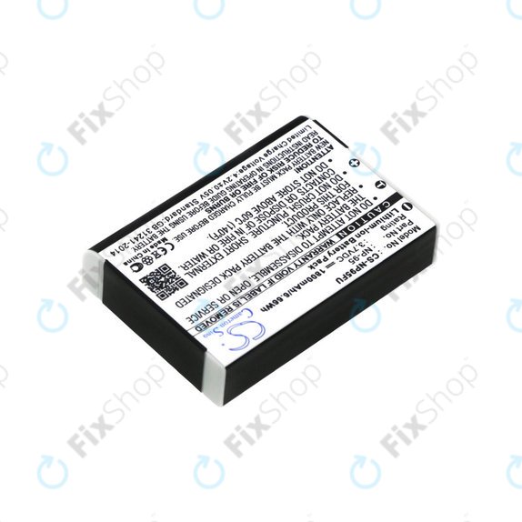 Batterie pour Fujifilm FinePix F30, Ricoh GXR, 1800mAh, Li-Ion, 3.7V, DB-90, HQ