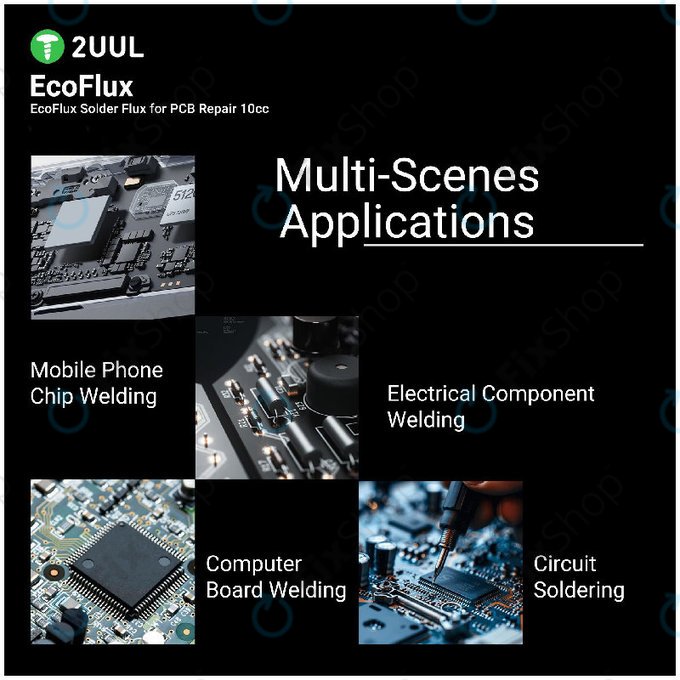 Flux de soudure EcoFlux, 2UUL SC11, 10cc