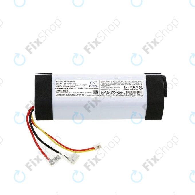 Tineco iFloor Breeze - Batterie CL1879-6S1P-01 Li-Ion 21.6V 4000mAh HQ