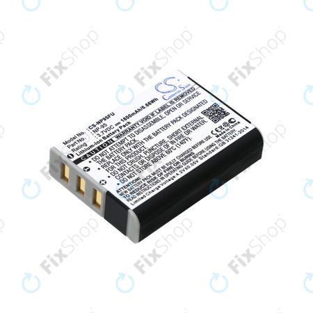 Batterie pour Fujifilm FinePix F30, Ricoh GXR, 1800mAh, Li-Ion, 3.7V, DB-90, HQ