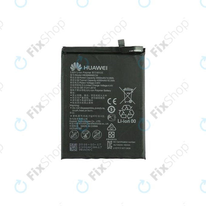Huawei Mate 9 MHA-L09, Mate 9 Pro LON-L29, P40 Lite E - Batterie HB396689ECW 3900mAh - 24022291, 24022102