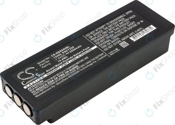 Batterie pour Scanreco 590, 592, 2000mAh, Ni-MH, 7.2V, RSC7220, HQ