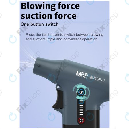 MaAnt BF-1 - Ventilateur à turbine multifonctionnel d'aspiration et de soufflage