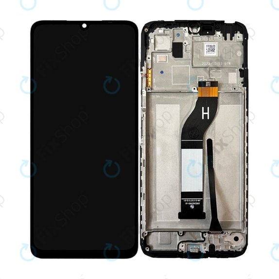 Xiaomi Redmi 13C 23100RN82L, 23106RN0DA - Écran LCD + Ecran Tactile + Cadre (Midnight Black) TFT