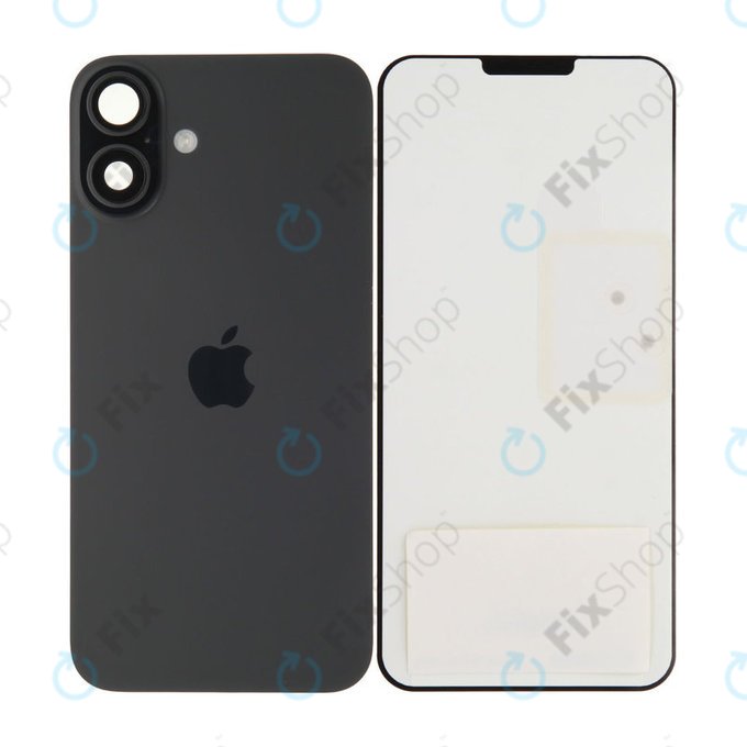 Verre du boîtier arrière pour iPhone 16 Plus | Black | 661-42838 | Genuine Apple