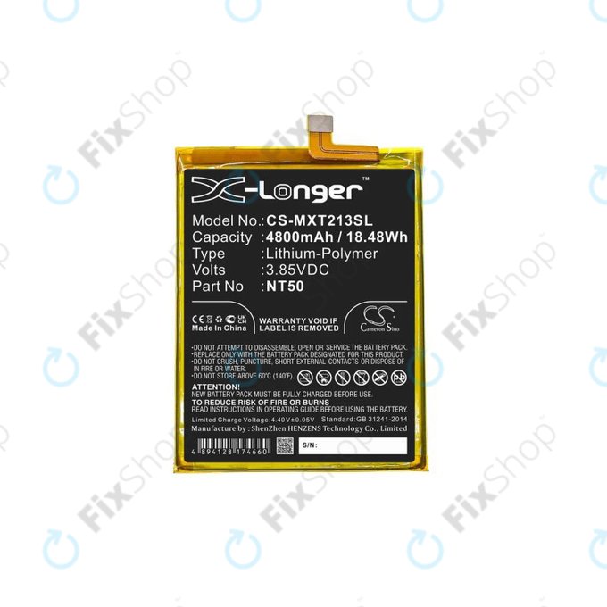 Motorola Edge 20 Lite XT2139 - Batterie NT50 4800mAh HQ
