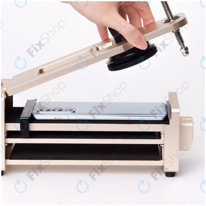 Refox RS50 - Ouvre-téléphone portable et fixation de serrage (2en1)