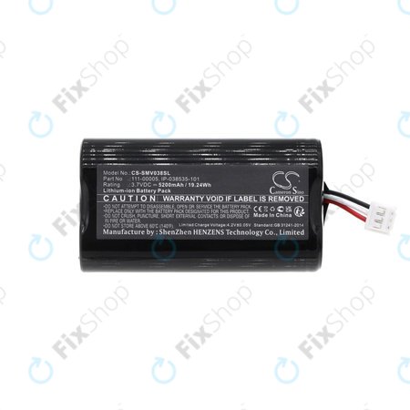 Batterie pour Sonos Roam, 5200mAh, Li-Ion, 3.7V, 111-00005, HQ