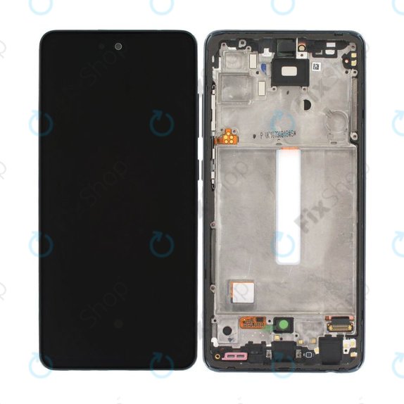 Samsung Galaxy A52 A525F, A526B - Écran LCD + Écran tactile + Cadre (Noir génial) - GH82-25524A GH82-25526A, GH82-25754A, GH82-25602A Genuine Service Pack