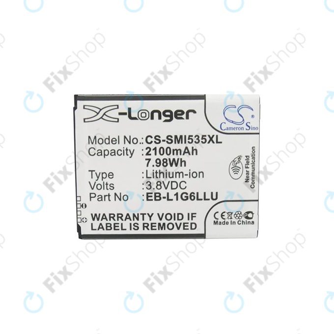 Samsung Galaxy S3 i9300 - Batterie EB-L1G6LLU 2100mAh HQ