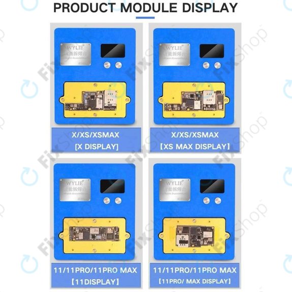 Wylie K85 - Plateforme de préchauffage pour la réparation de la carte mère iPhone X, XS, XS Max, 11, 11 Pro, 11 Pro Max