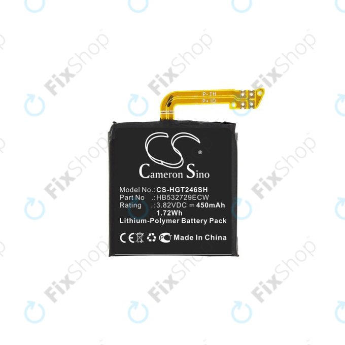 Huawei Watch GT2 46mm Laton-B19 - Batterie HB532729ECW 450mAh HQ