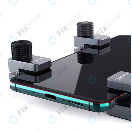 QianLi iClamp - Pince en aluminium avec remplissage en caoutchouc - Portée 11 mm (4 pièces)