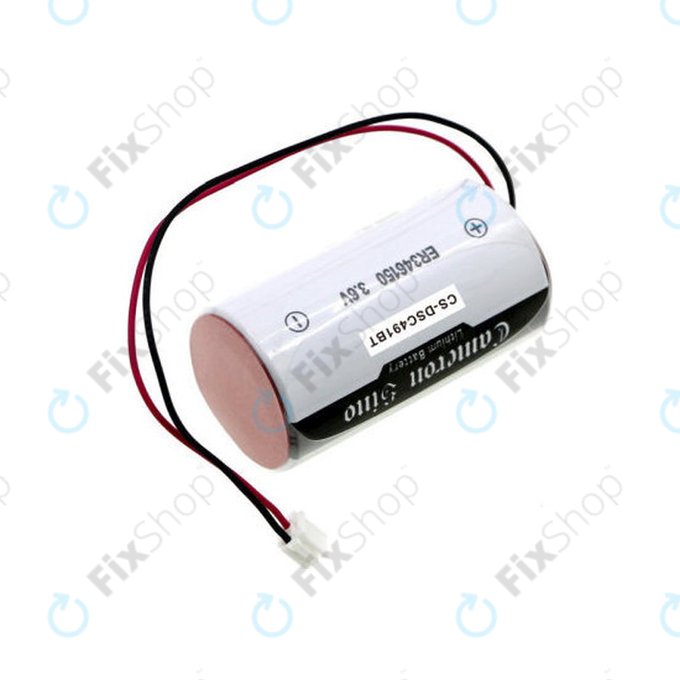 Batterie pour DSC WT4911B, WT4911R Wireless Outdoor Siren, 14500mAh, Li-MnO2, 3.6V, ER34615M-T1, HQ