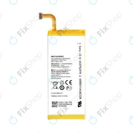 Huawei Ascend G620S, G630, Ascend P6, Ascend G6 - Batterie HB3742A0EBC 2050mAh